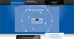 Desktop Screenshot of casasyterrenospro.com