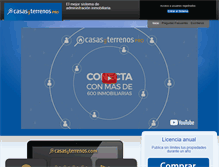 Tablet Screenshot of casasyterrenospro.com
